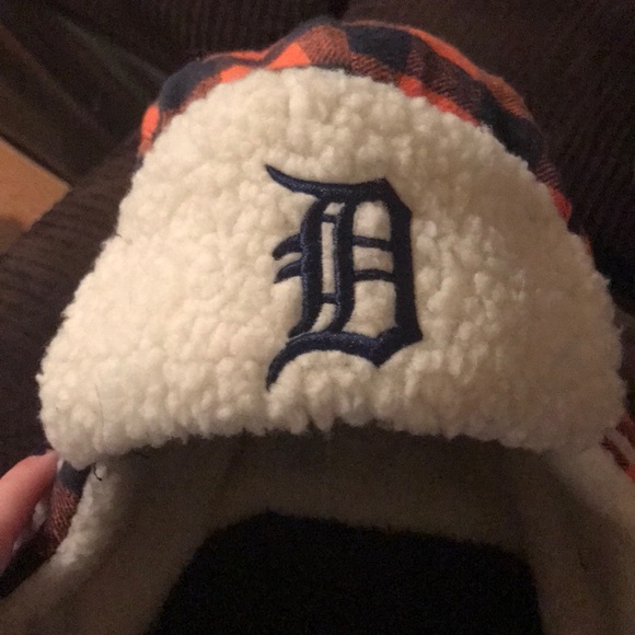detroit tigers Other - Detroit Tigers cozy plaid hat